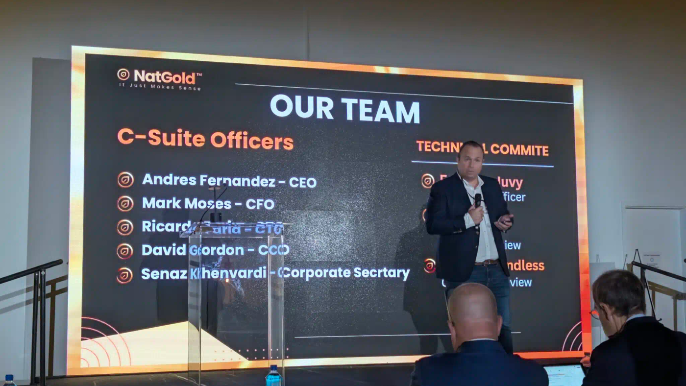 Picture taken at the NatGold shareholder meeting